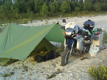 Manitoba 026 Wild Camp After Being Stuck In Gravel.jpg